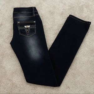 Versace Jeans Couture Dark Wash Straight Denim